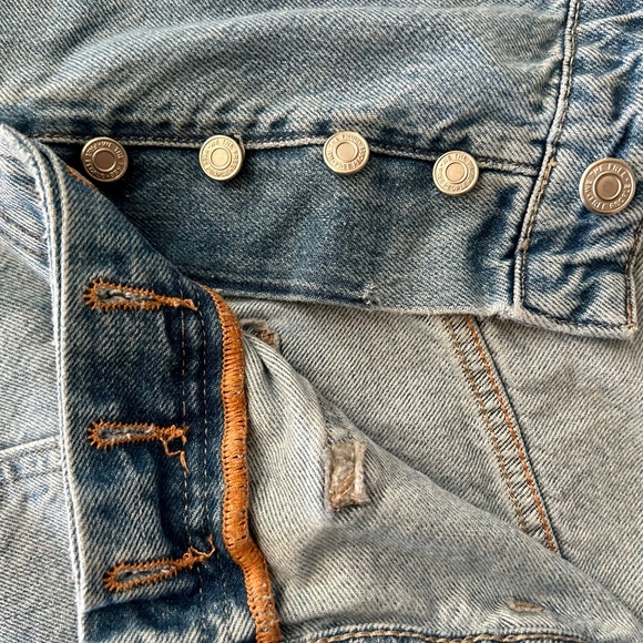 We the Free  Moxie womens  size 29  barrel Jean with belt - Picture 4 of 14